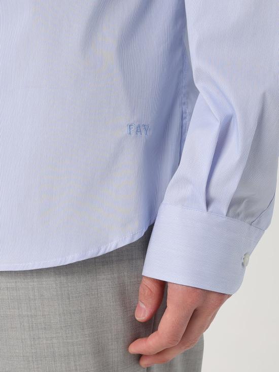 25FW 페이 긴팔 셔츠 NCMA150259SXAG U602 Sky Blue - FAY