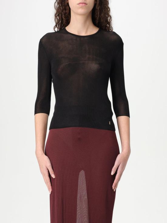 25FW 생로랑 스웨터 819910Y75WA 1000 Black