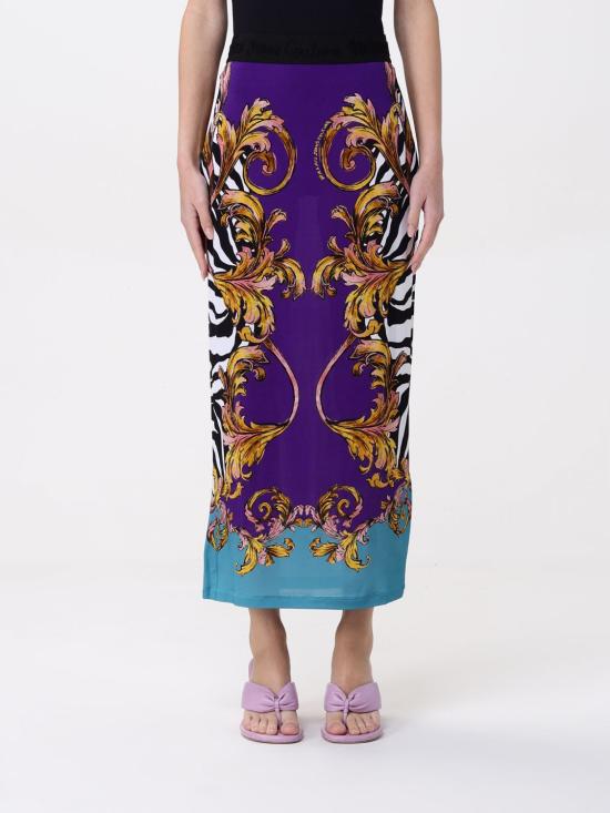 25SS 베르사체 스커트 78HAE8P6JS475 322 Multicolor