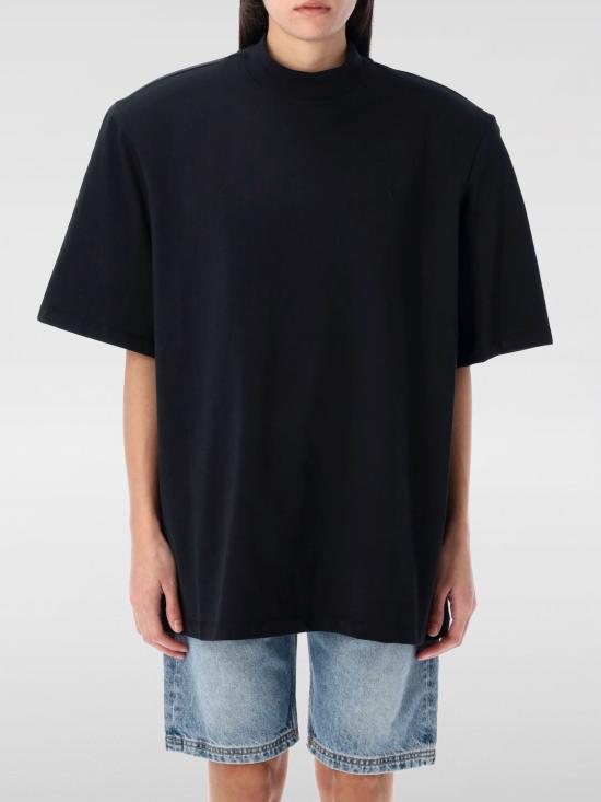 25FW 디 아티코 반팔 티셔츠 250WCT00173JJJ025AA 100 Black