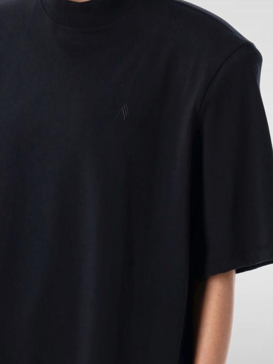 25FW 디 아티코 반팔 티셔츠 250WCT00173JJJ025AA 100 Black - THE ATTICO