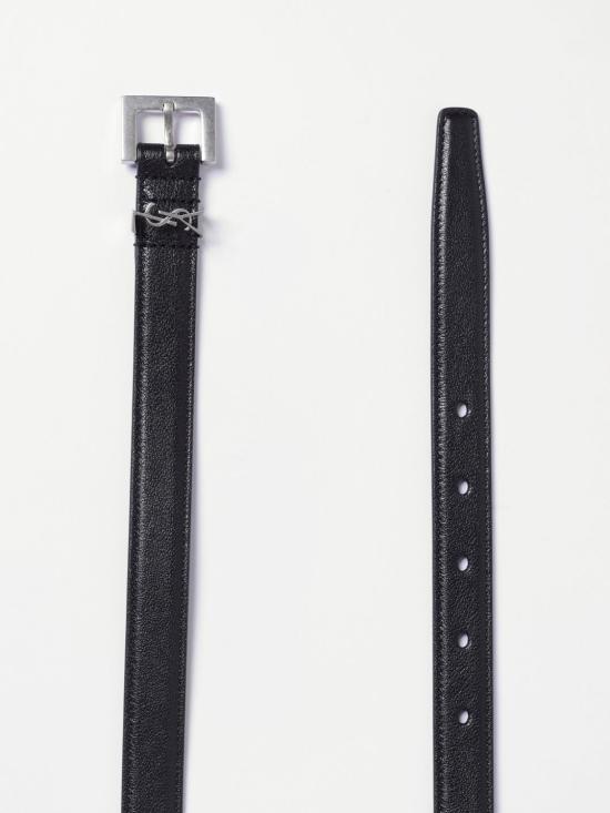 26SS 생로랑 벨트 612616BRM0E 1000 Black - SAINT LAURENT