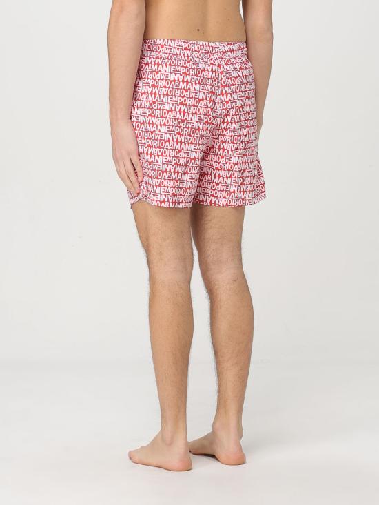 25SS 엠포리오 아르마니 스윔팬츠 EM000583 AF12343 F5006 Red - EMPORIO ARMANI