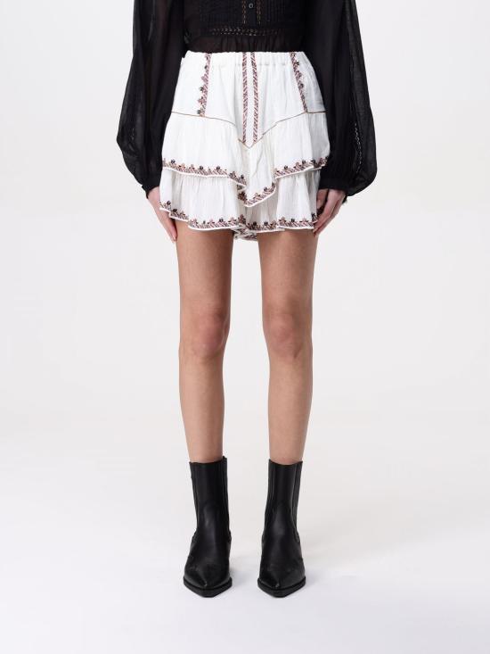 25SS 이자벨마랑에뚜왈 숏팬츠 SH0021FDC1J11E ECOE White