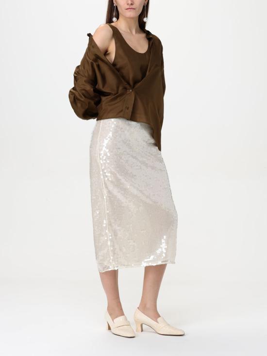 25SS 필로소피 블라우스 02012116 095 Brown - PHILOSOPHY