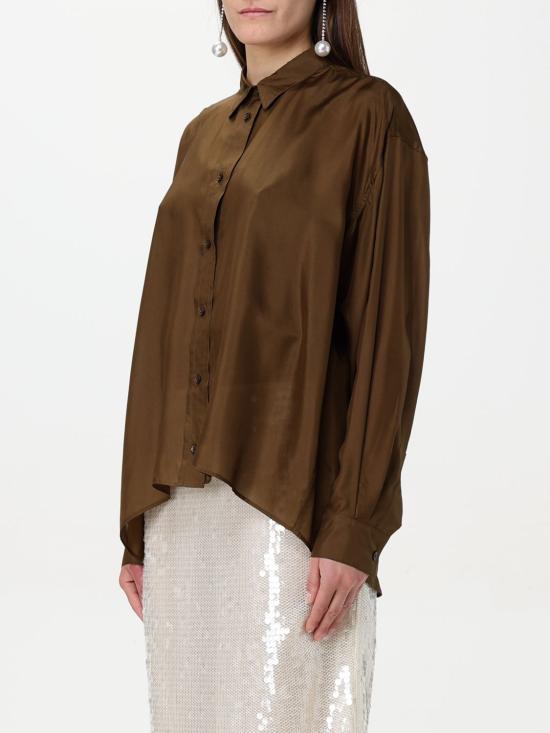 25SS 필로소피 블라우스 02012116 095 Brown - PHILOSOPHY