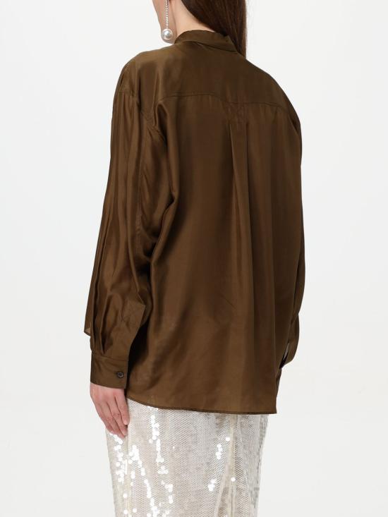 25SS 필로소피 블라우스 02012116 095 Brown - PHILOSOPHY