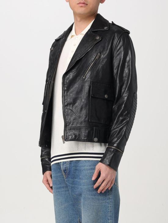 25FW 골든구스 자켓 GMP02258P00119590100 Black - GOLDEN GOOSE