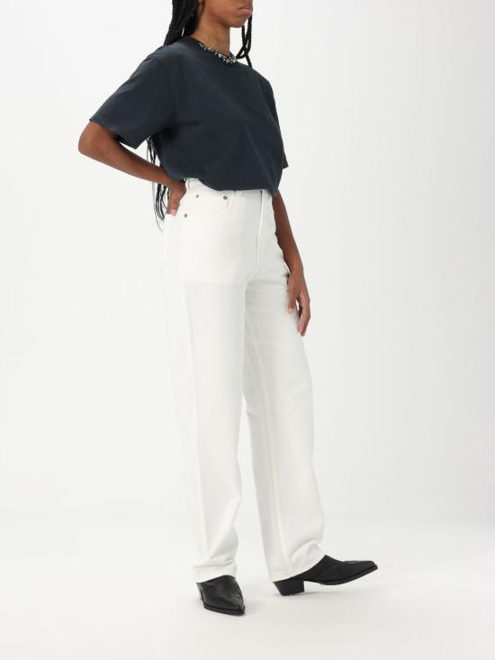 25FW 골든구스 반팔 티셔츠 GWP01874P00189790456 Black - GOLDEN GOOSE