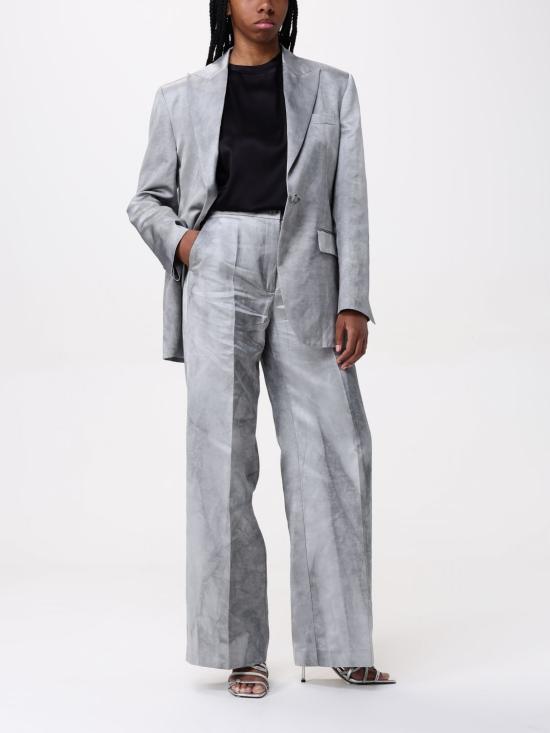 25FW 핑코 스트레이트 팬츠 104805A2BP I53 Grey - PINKO