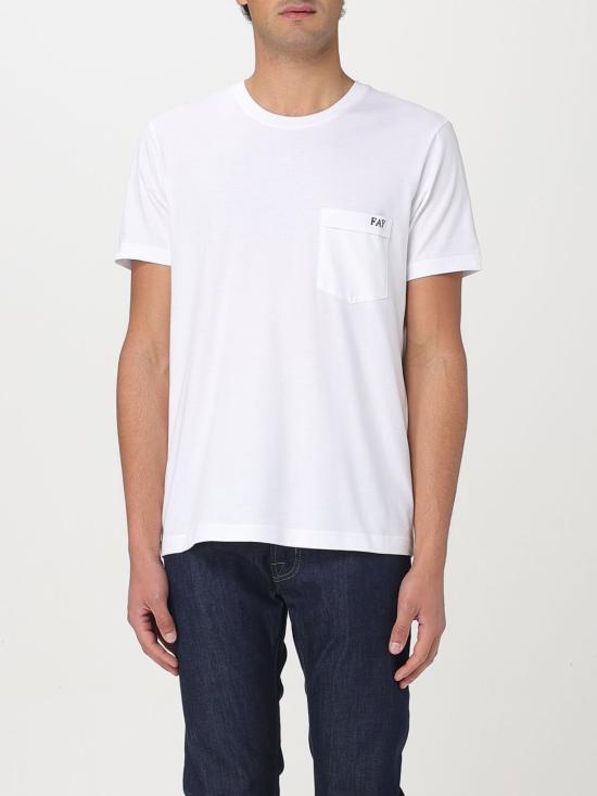 25FW 페이 반팔 티셔츠 NPMB3501280UCX B001 White