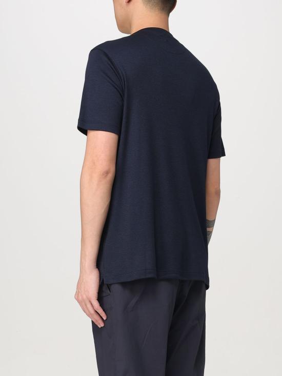 25FW 폴앤샤크 반팔 티셔츠 25411026 013 Blue - PAUL & SHARK