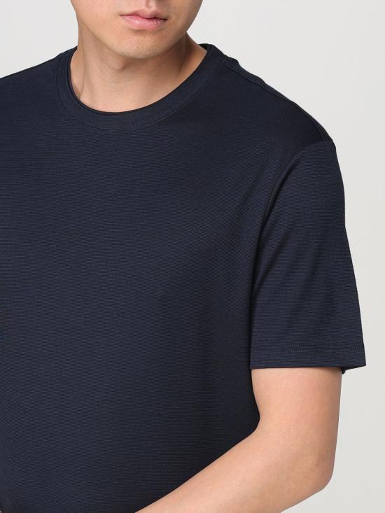 25FW 폴앤샤크 반팔 티셔츠 25411026 013 Blue - PAUL & SHARK