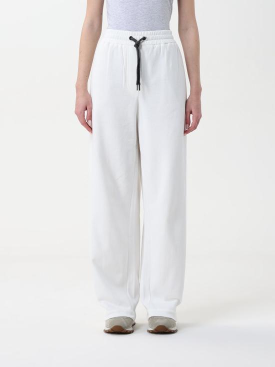 25SS 브루넬로 쿠치넬리 팬츠 MG927VD199 C7220 White