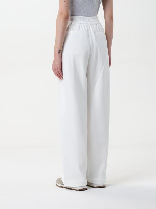 25SS 브루넬로 쿠치넬리 팬츠 MG927VD199 C7220 White - BRUNELLO CUCINELLI