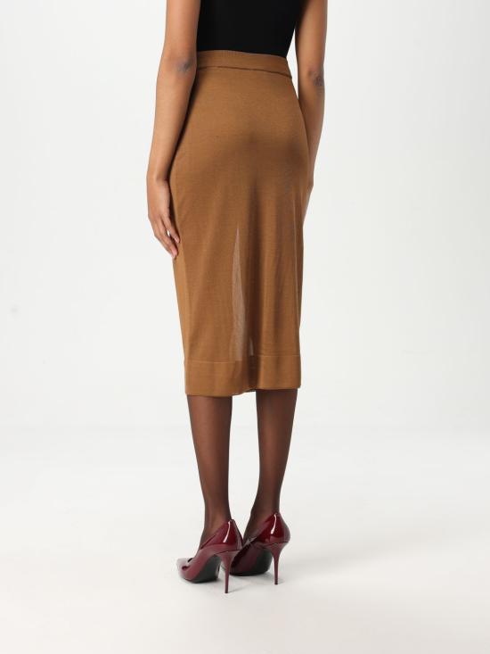 25SS 생로랑 스커트 811119 Y75YK 2520 Beige - SAINT LAURENT