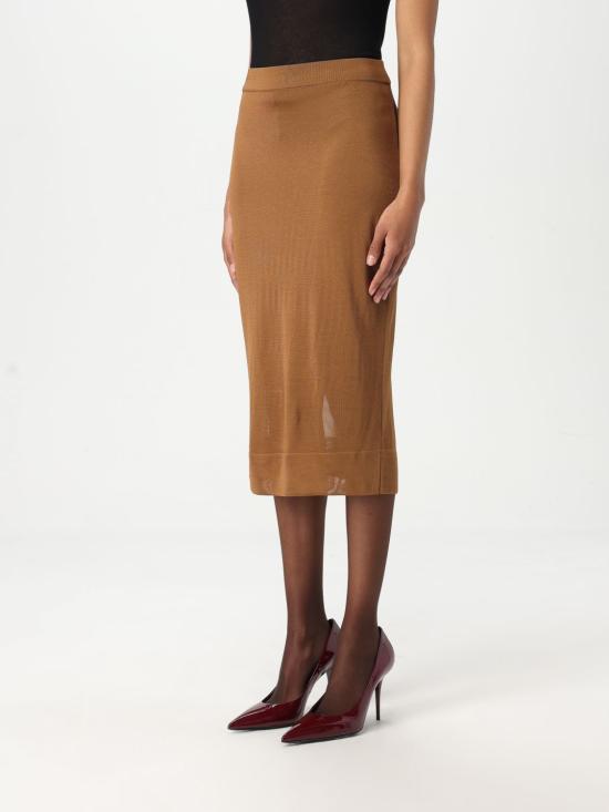 25SS 생로랑 스커트 811119 Y75YK 2520 Beige - SAINT LAURENT