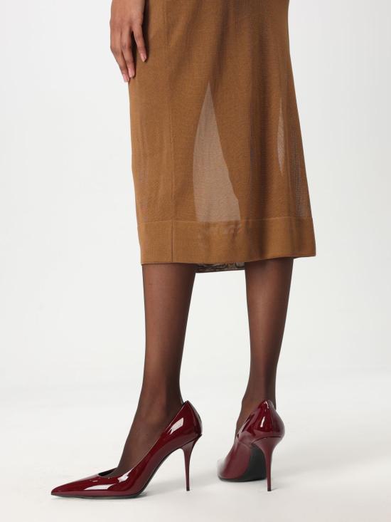 25SS 생로랑 스커트 811119 Y75YK 2520 Beige - SAINT LAURENT