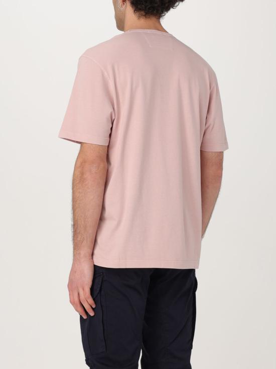25FW 씨피 컴퍼니 반팔 티셔츠 18CMTS085A005431R 520 Pink - C.P. COMPANY