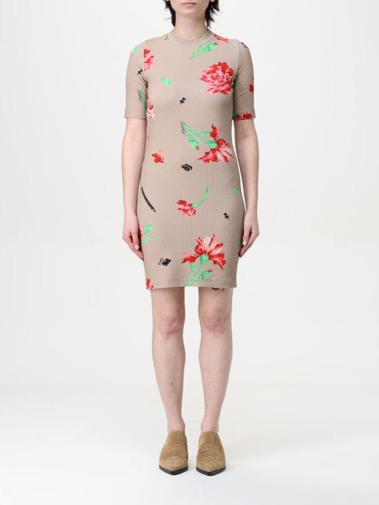 25FW 모스키노 숏 원피스 04300545 1081 Beige