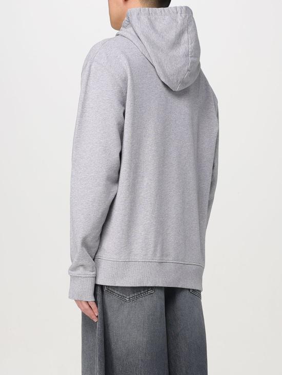25FW JW앤더슨 로고 패치 포켓 후드 티셔츠 JW0214PG1632 907 Grey - JW ANDERSON