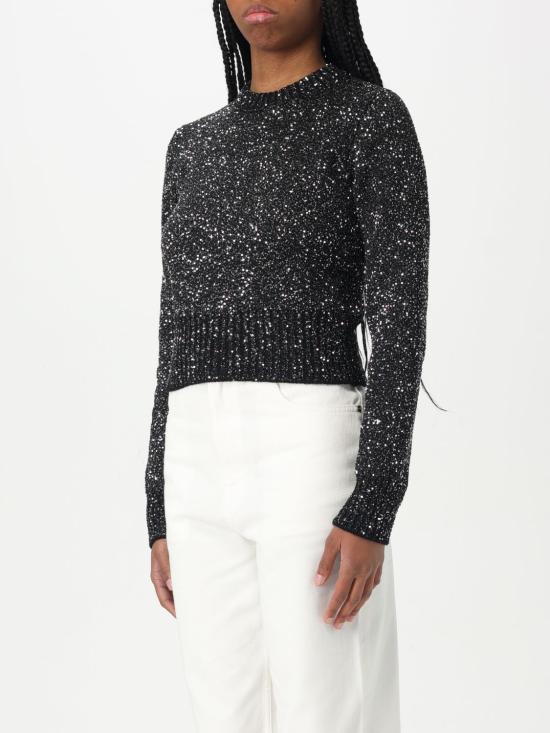 25FW 골든구스 스웨터 GWP01165P00182390100 Black - GOLDEN GOOSE