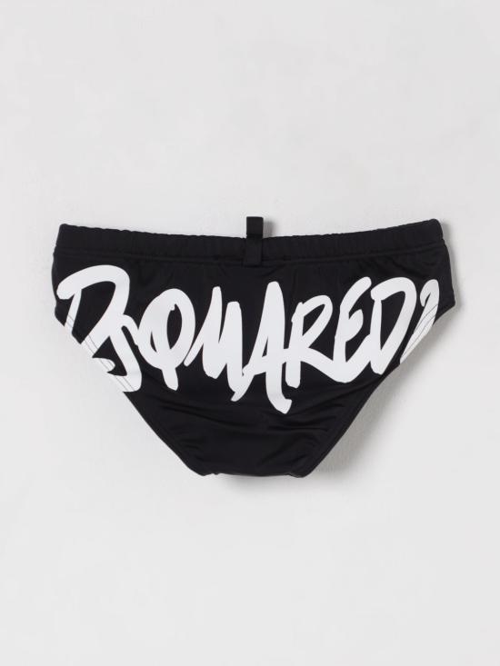 25FW [키즈] 디스퀘어드2 티셔츠 DQ2941D00XM DQ900 Black - DSQUARED2