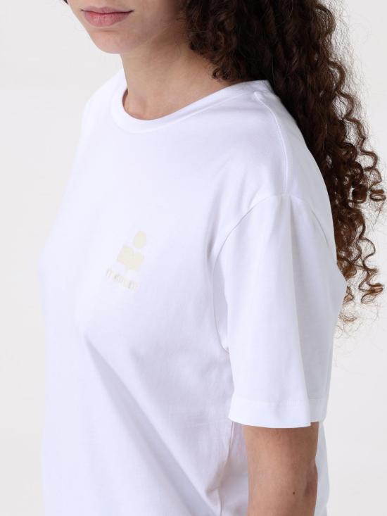 25FW 이자벨마랑에뚜왈 반팔 티셔츠 TS0070FAA1N98E 20WH White - ISABEL MARANT ETOILE