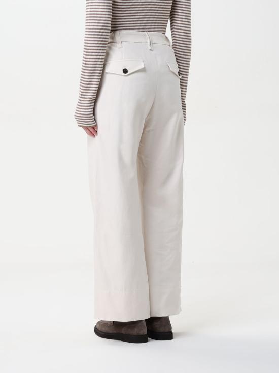 25SS 브루넬로 쿠치넬리 팬츠 ML145P8833 C9002 Yellow Cream - BRUNELLO CUCINELLI