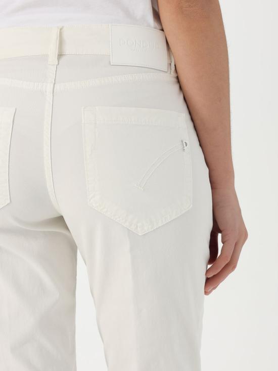 25FW 돈답 스트레이트 팬츠 DP268BGSE068DBM5 002 Yellow Cream - DONDUP