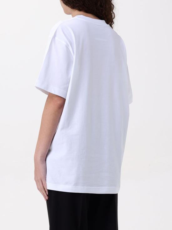 25SS 모스키노 반팔 티셔츠 07010441 1001 White - MOSCHINO