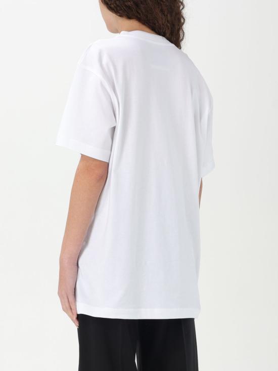 25SS 모스키노 반팔 티셔츠 07170441 1001 White - MOSCHINO