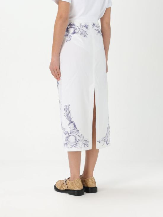 25SS 모스키노 스커트 01230450 3002 White - MOSCHINO