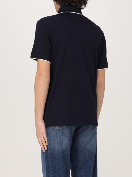 25FW 엠포리오 아르마니 반팔 티셔츠 EM000858AF12955 UB118 Blue - EMPORIO ARMANI