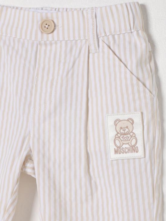 25FW [키즈] 모스키노 팬츠 MUP05ELYE01 84313 White - MOSCHINO