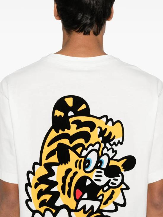  겐조 반팔 티셔츠 FF55TS5474SG white - KENZO