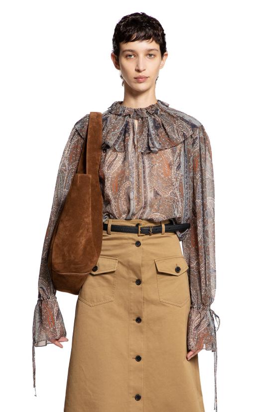  생로랑 블라우스 819584Y3K588490 Multicolor - SAINT LAURENT