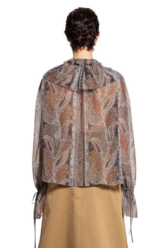  생로랑 블라우스 819584Y3K588490 Multicolor - SAINT LAURENT