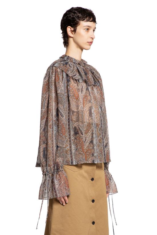  생로랑 블라우스 819584Y3K588490 Multicolor - SAINT LAURENT