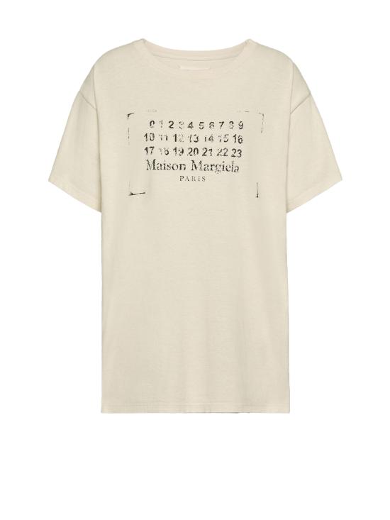 25SS 마르지엘라 반팔 티셔츠 S51GC0534 S24575103 White