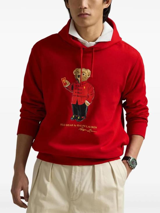  폴로 랄프로렌 후드 티셔츠 710962139002 red - POLO RALPH LAUREN