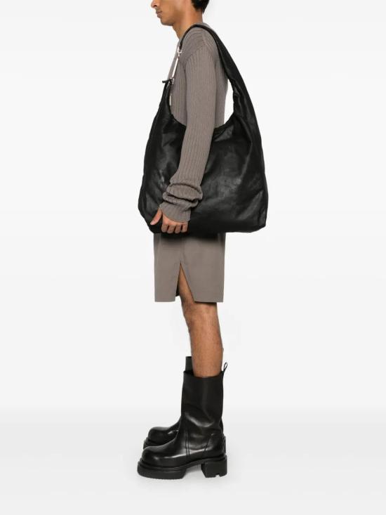  릭 오웬스 숄더백 RA01E0624LBAPA black - RICK OWENS
