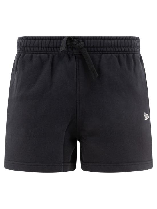 25SS 메종키츠네 숏팬츠 MW01113KM0325P199 Black