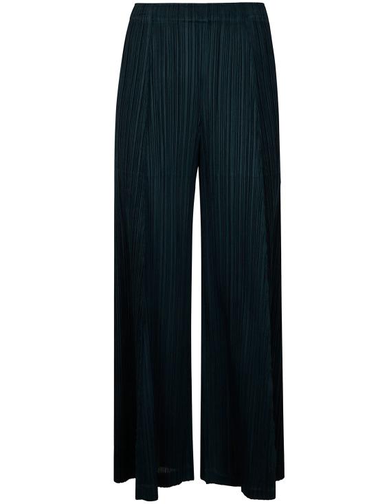 25SS 플리츠플리즈 스트레이트 팬츠 PP56JF373 67 GREEN