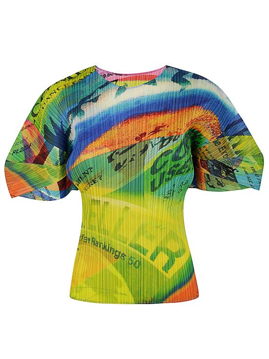 24FW 플리츠플리즈 셔츠 PP48JK672 95 BLUE