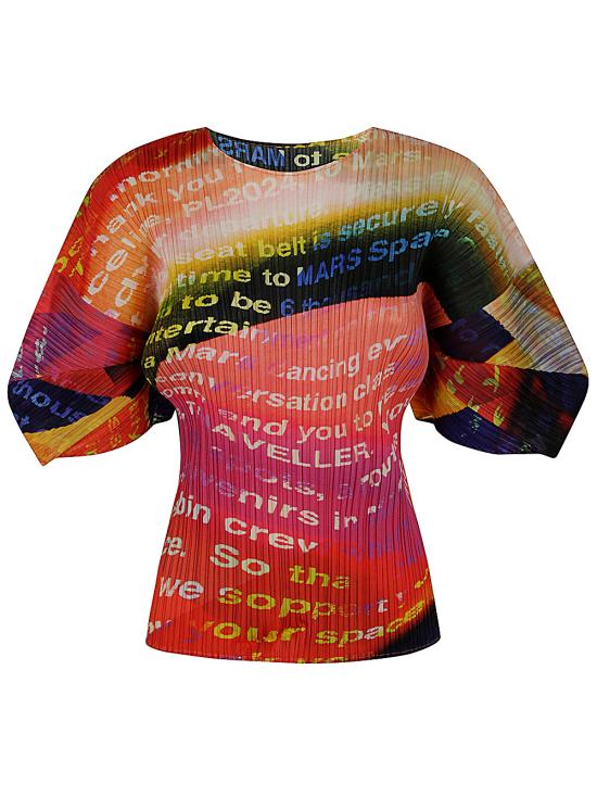 24FW 플리츠플리즈 블라우스 PP48JK672 YELLOW ORANGE - PLEATS PLEASE