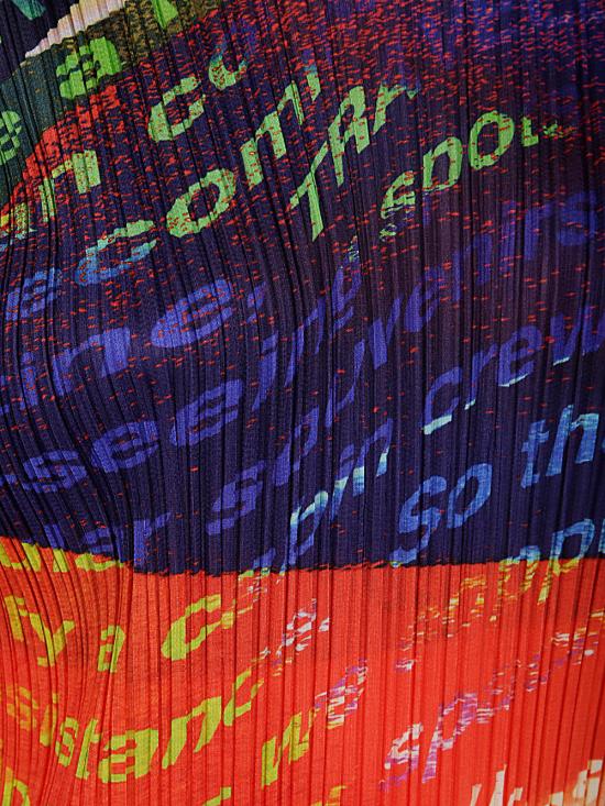 24FW 플리츠플리즈 미디 원피스 PP48JH675 94 YELLOW ORANGE - PLEATS PLEASE