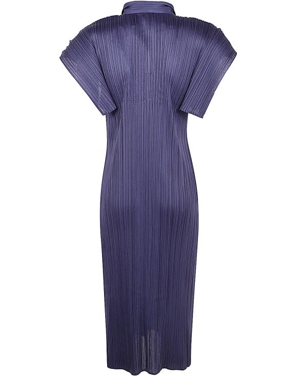24FW 플리츠플리즈 미디 원피스 PP48JH126 78 BLUE - PLEATS PLEASE