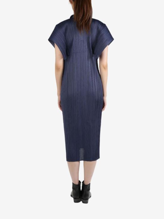 24FW 플리츠플리즈 미디 원피스 PP48JH126 78 BLUE - PLEATS PLEASE