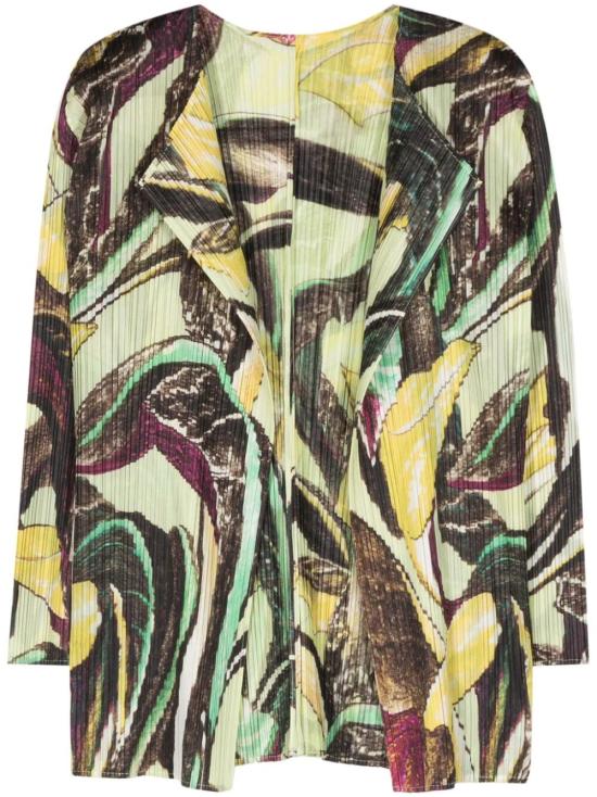 24SS 플리츠플리즈 가디건 PP46JO693 GREEN - PLEATS PLEASE